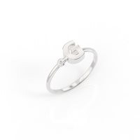 Anillo Artlinea Mujer in Oro blanco Diamante 0.01 Ct AFF011D/G-LB - AFF011D/G-LB